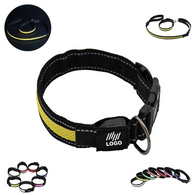 Usb Rechargeable Led Dog Collar