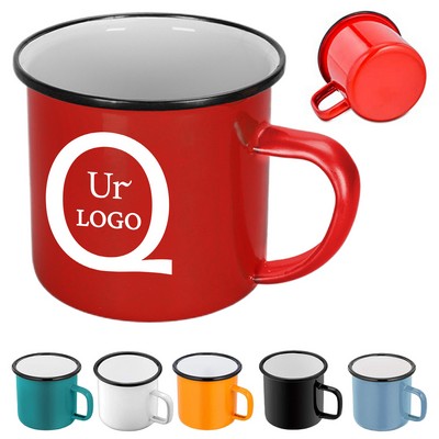 3.14 x 3.14" 12.2oz Enamel Mug