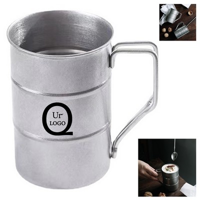 Barrel-Shaped Beer Mug