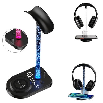 Headphone Stand Wireless Charger