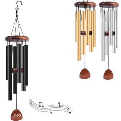 Aluminum Tubes Wooden Wind Chimes