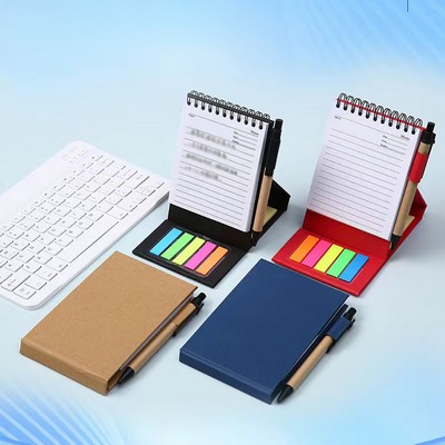 Custom Loose-leaf Standing Kraft Paper Note Book