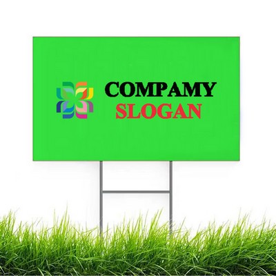 Customized Corrugated Sign Print on Both Sides