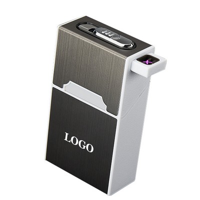 Cigarette Case With X-Lightning Lighter