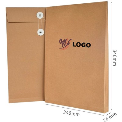 Kraft Paper File Bag
