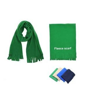 Fleece Scarf With Tassel