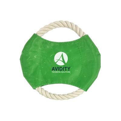 Kelly Green Rope Disc - Full Color Imprint (Factory Seconds)
