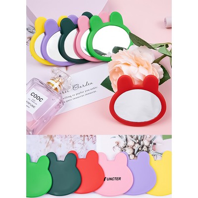 Rabbit Shape One-Sided Cosmetic Mirror
