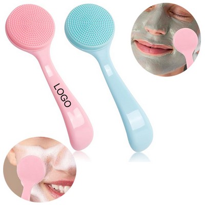 Manual Silicone Facial Cleansing Brush