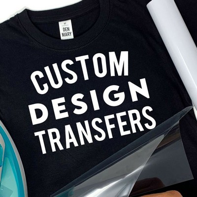 7" Silicone Heat Transfer Sticker Label