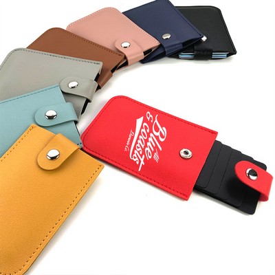 PU Leather Card Holder