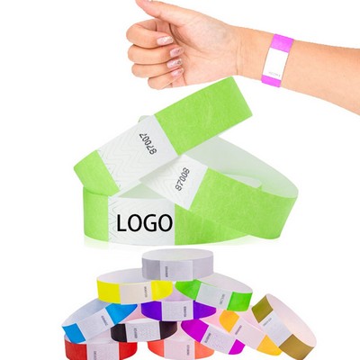 Disposable Paper Bracelet Waterproof Wrist Strap