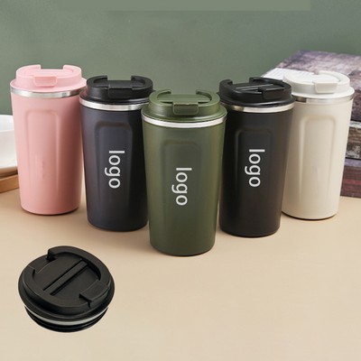 12oz Stainless Steel Matte Finish Double Wall Insulated Tumbler Coffee Mug