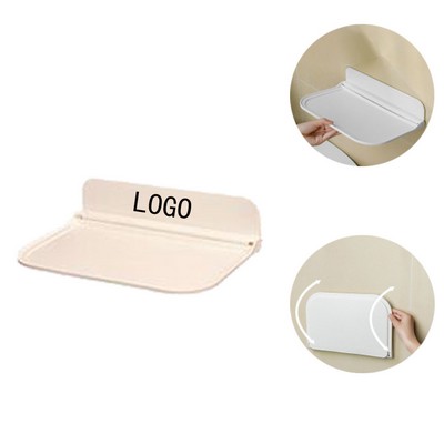 Wall Mounted Non Perforated Folding Board Storage Rack