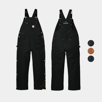 Carhartt® Firm Duck Insulated Bib Overalls