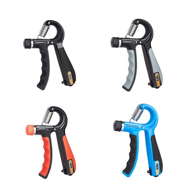 R-Shaped Adjustable 30-110 Pounds Finger Strength Training Grip Device