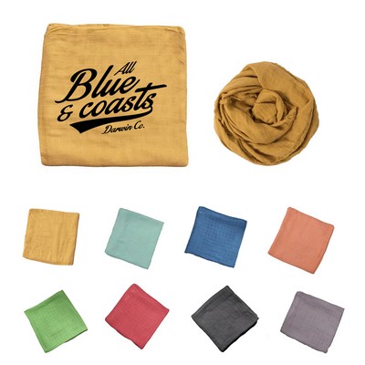 Muslin Cotton Baby Snuggler Blanket