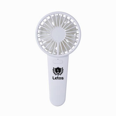 Summer Double Bladed Mini Handheld Rechargeable Portable Fan
