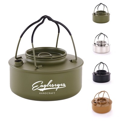 31.5oz Stainless Steel Camping Kettle