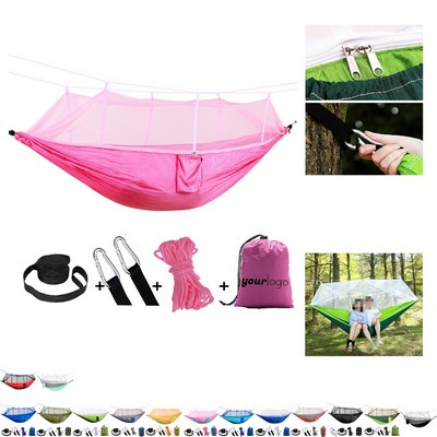 Portable Camping Hammock With Mosquito Net