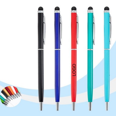 Customizable Touchscreen Metal Ballpoint Pen