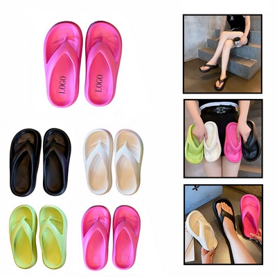 Women's Fashion and Leisure Cushioned Sole Slippers(Size:6-8)