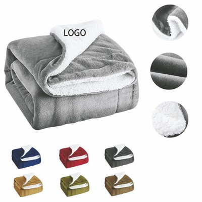 Solid Color Flannel Blanket