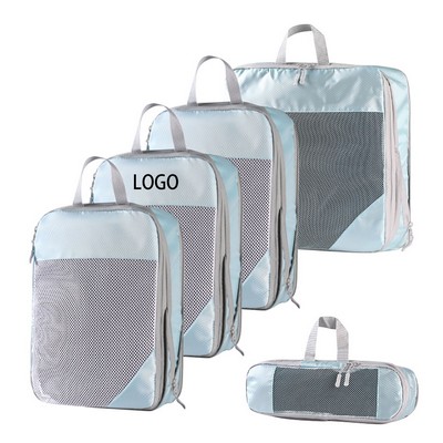 Five-Piece See-Through Storage Bag