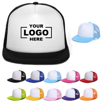 Kids Adjustable Baseball Hat Classic Style.