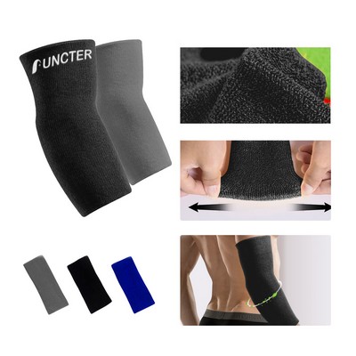 Warmth Insulating Soft Sports Elbow Brace 10" (2 Pack)