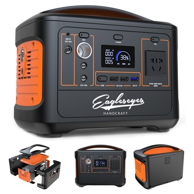 Emergency Portable Power Station with Advanced Lithium-Ion Battery Technology