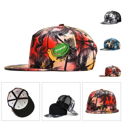 Flat Mesh Baseball Cap