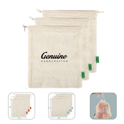 Reusable Vegetable Fruit Mesh Produce Bag