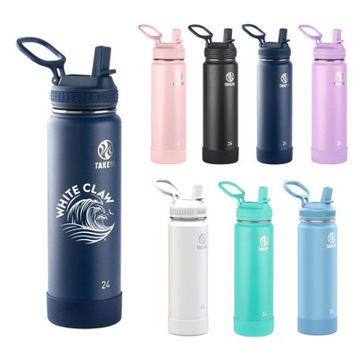 Takeya® 24oz Actives Water Bottle With Straw Lid