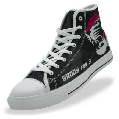 Full Color Sublimation Canvas High Lace Up