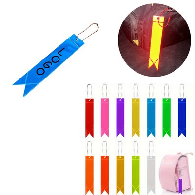 Safety Reflector Pendant with Chains