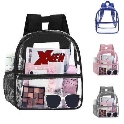 Clear PVC Backpack Tote Bags