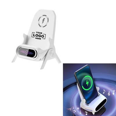 15W Wireless Charger Stand Speaker