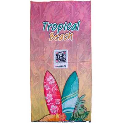 ProColor Double Sided Pure Poly Beach Towel 35" x 60"