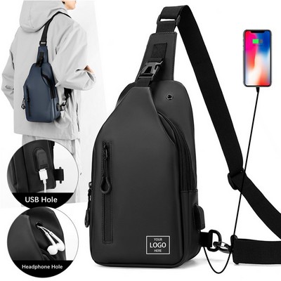 Crossbody Bag With USB Charging Port