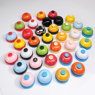 Desktop Service Call Macarons Metal Bell