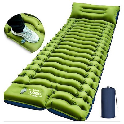 Camping Sleeping Pad Ultralight Camping Mat with Pillow