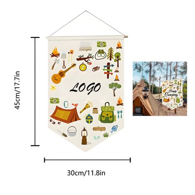 Camping Hanging Flag