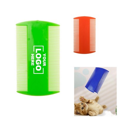 Double Sided Dog Pet Flea Comb for Grooming