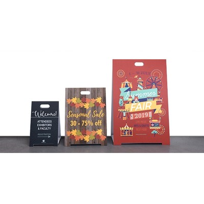 Coroplast A-Frame Signs