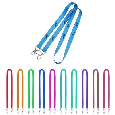 3/4 Inches Dual-Sided Dye Sublimation Lanyard