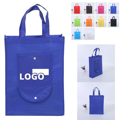Non Woven Foldable Shopping Tote Bag With Wallet Bag