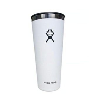 Hydro Flask Tumbler with Lid in White, 22 oz