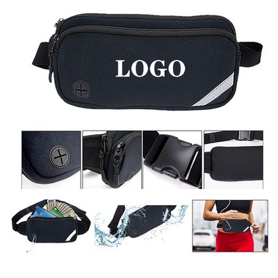 Waterproof Active Waist Pack - Nylon Construction
