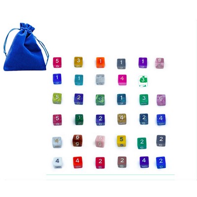 Drawstring Pouch With 6D Cube